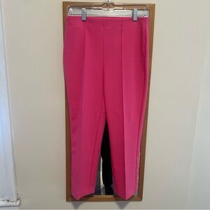 Rachel Zoe High Rise Slim Leg Ankle Pants | Hot Pink | Size 2